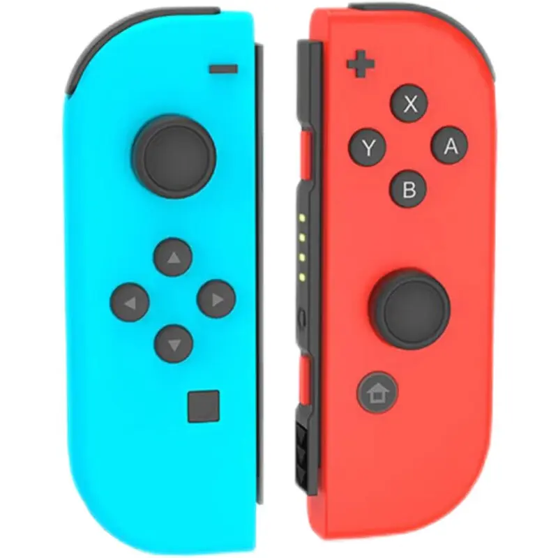 CORESI Premium Wireless Dual Joystick Gaming Controller - Rechargeable Gamepad for Switch, Switch OLED Lite, 6-Axis Motion Control, Wake-Up, Vibration, Durable ABS Buttons, Rubber Grip for Fatigue Reduction, Gamer Stuff, Video Games, Batteries, Neutral