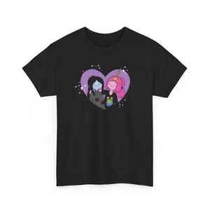 Adventure Time Princess Bubblegum and Marceline Tee, Valentine's day LGBTQ T-shirt, Cartoon Pride Shirt Gift,Cartoon Tee shirt, Cartoon Tee shirt for fan