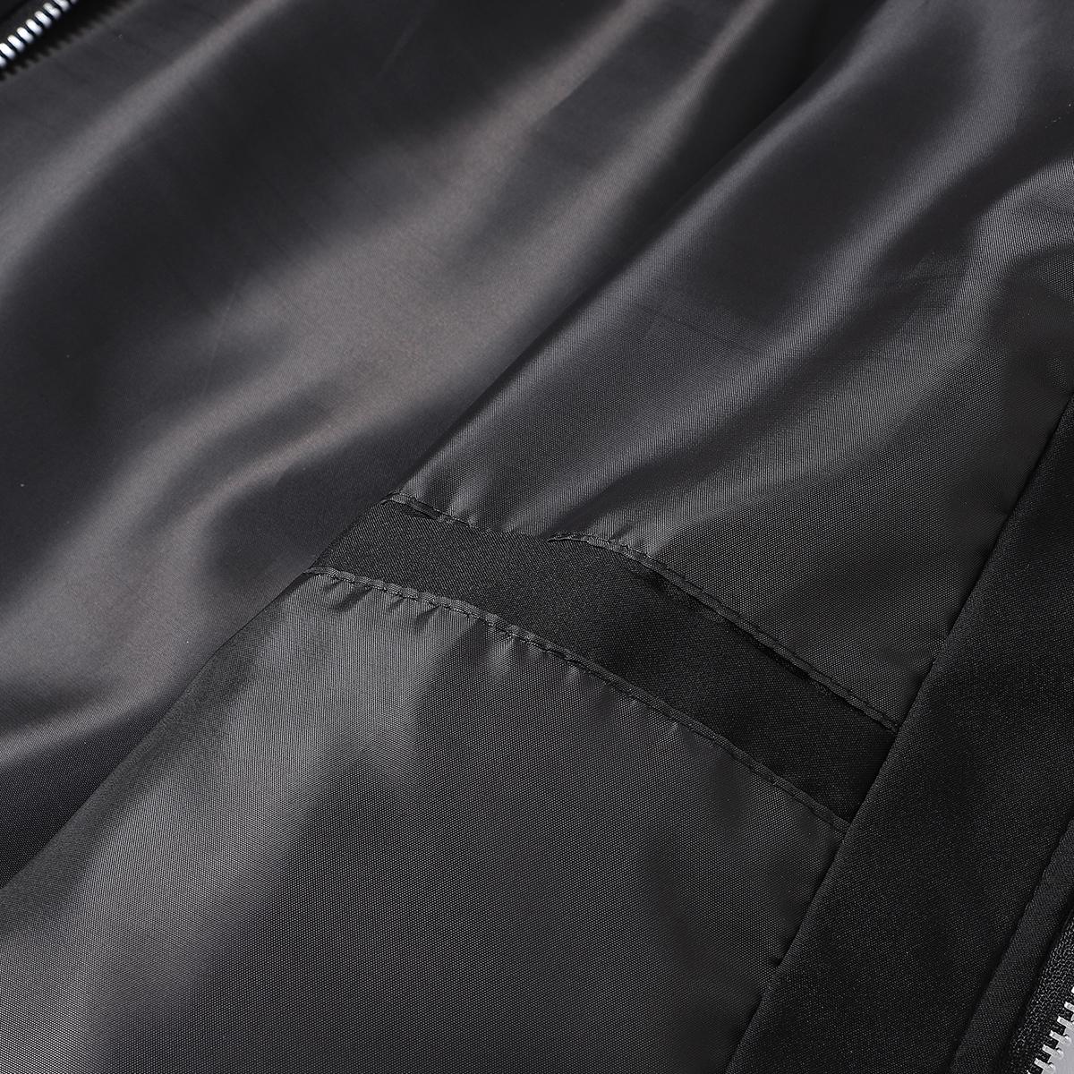 Men's Casual Stand Collar Jacket - Autumn Winter Coat with Pocket Design, Polyester Lining, Regular Fit, Sleek Finish, Modern Menswear, Fine Tailoring