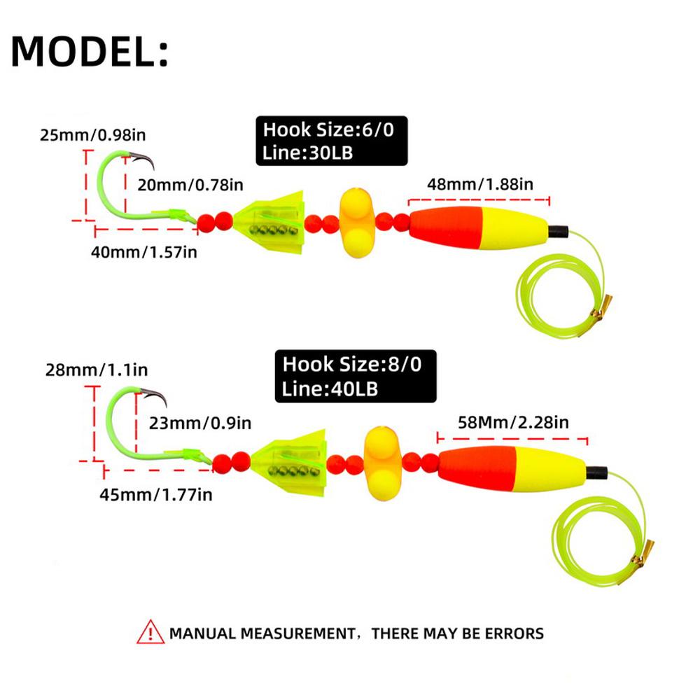 [FreeShip] 5-Pcs Trolling Rigs, Rattletail Catfish Rigs for Drift & Shore Fishing, Various Rigs 5-Pack, High Sensitivity, Anti-Tangle Design, Durable Hooks, Must-Have for Catfish Anglers, Easy to Use for Beginners & Pros, Fishing Gear