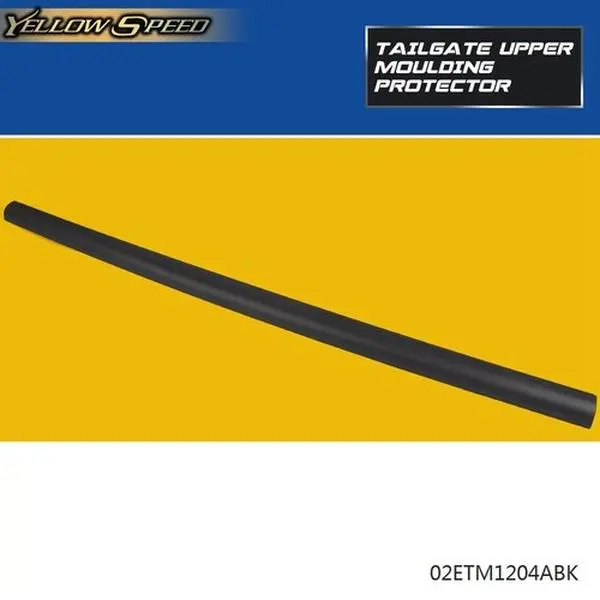 ALLGOOD Grade A Lightweight ABS Plastic Tailgate Top Protector - 1 Pc, 62.59in Length, for 1999-2007 Ford F250-F450, Acrylonitrile Butadiene Styrene, Replace Damaged Molding, Car Exterior Accessory