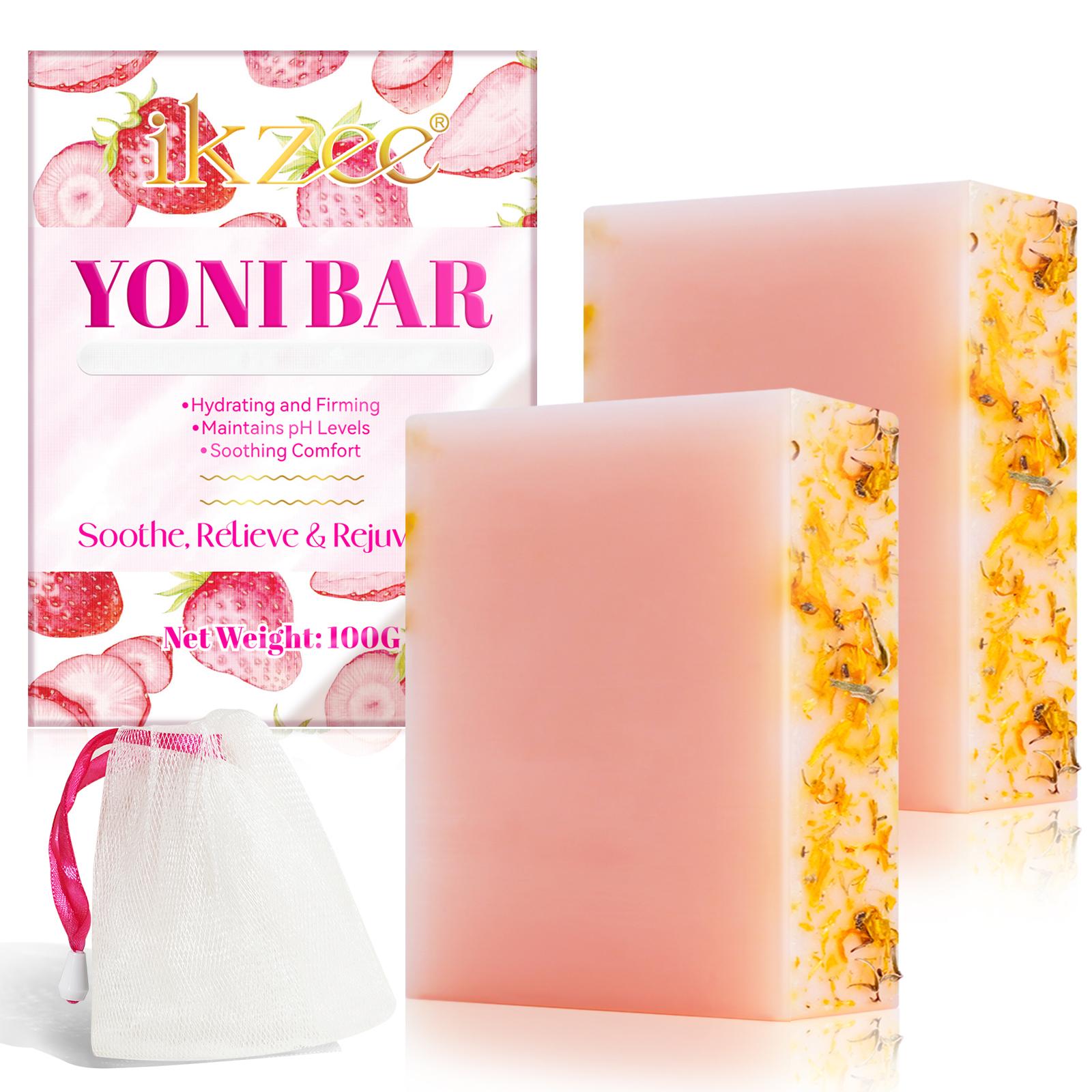 IKZEE Yoni Soap Bar, Ph Balance & Moisturizing for Women 100g