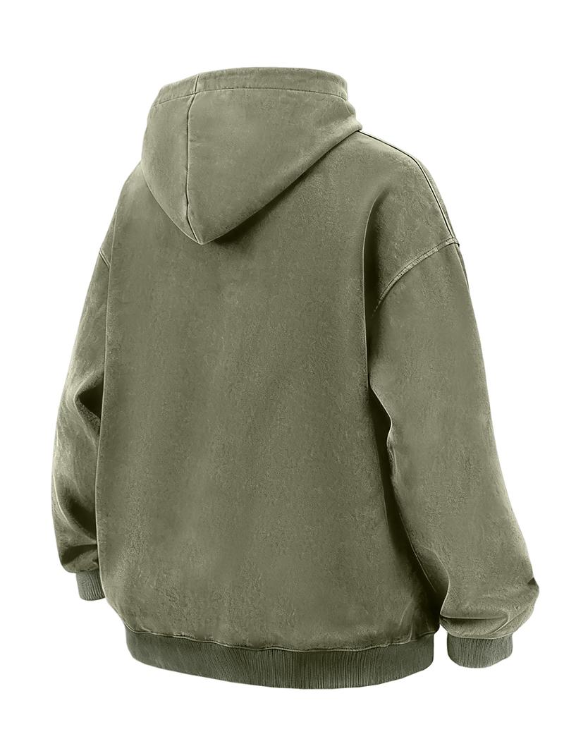 CCCMAI Men's Loose Fit Versatile Hoodie Casual Athletic Long Sleeve Hooded Sweatshirt for Fall Winter Daily Wear Sportswear Indoor Outdoor Activities Menswear Tops Pullover Stylish Wetsuit Beige Black Plain Vneck