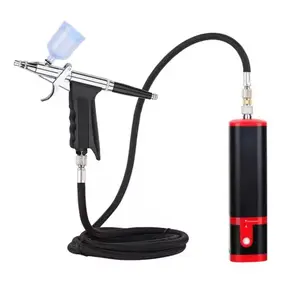 Airbrush Kit -Single Action with included Handheld Compressor