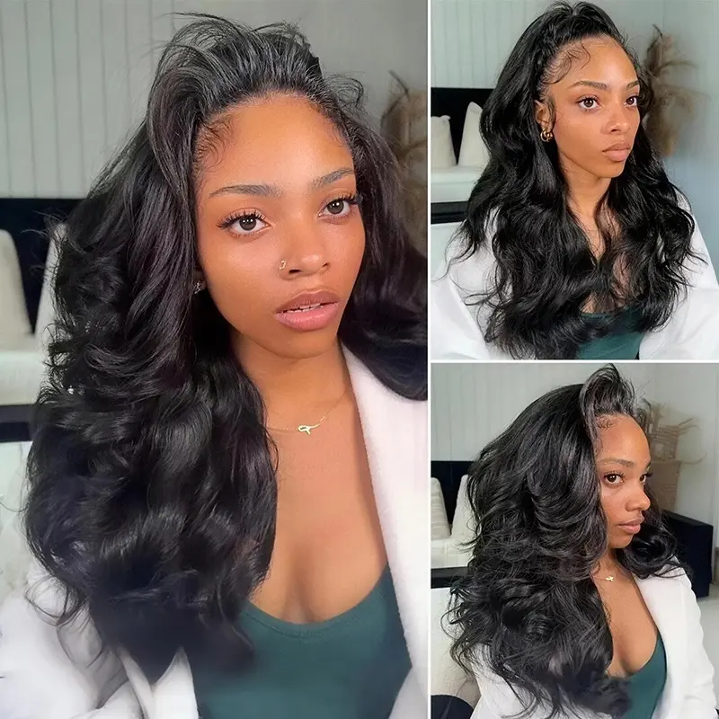 Tinashe Yaki Body Half Wig Invisible Hairline Yaki Straight Kinky Curly Half Wig Human Hair Wigs with Drawstring Cap Design for Easy Wear and Stable Fit #dealsforyou