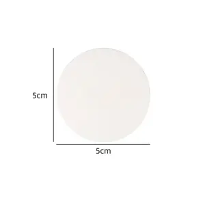 5PCS Silicone Bumper Door Stopper Rubber Buffer Self Adhesive Wall Protect Mute Pad for Cabinet Home Decoration Handle NONE