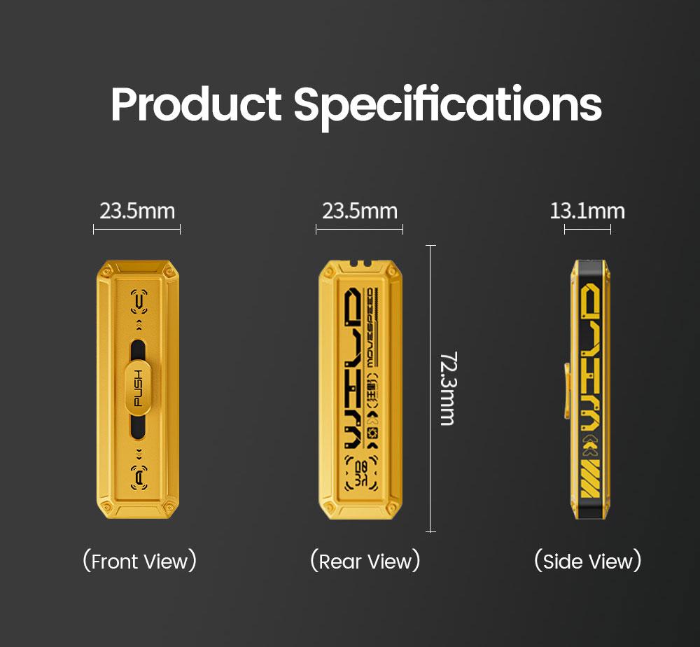 MOVE SPEED 1TB Flash Drive - 1000MB/s Read & Write Speed, Wild Series，USB 3.2 Gen2 + Type-C Dual Interface, 3-Stage Push-Pull Design with Lanyard - Compatible with iPhone 15, MacBook, Android Phones, and More,Father's Day gift