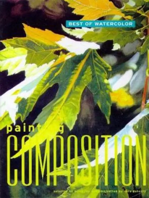 USED Book - Painting Composition (Best of Watercolor) by Betty L. Schlemm (Hardcover) - english, Art, Watercolor Workbook, Illustrations