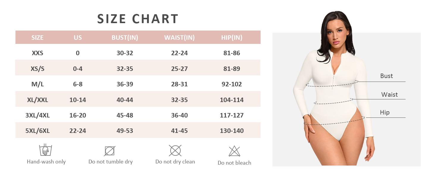 FeelinGirl Long Sleeve Bodysuit for Women Mock Turtle Neck Body Suits Zip Up Design Black Tummy Control Bodysuit Shirts fall   Womenswear Collar Fabric Nylon