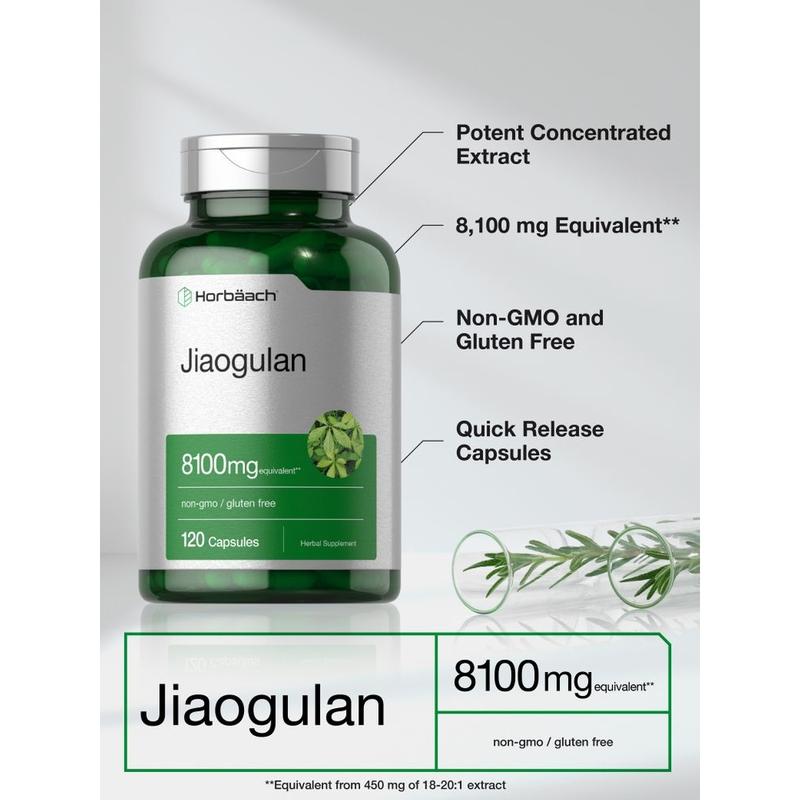 Jiaogulan 8100mg | 120 Capsules