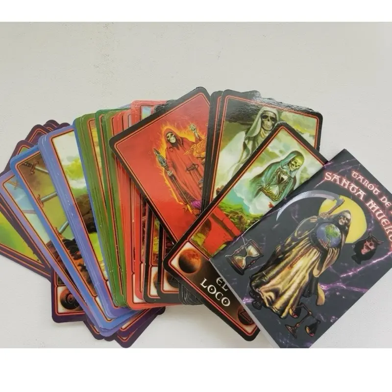 Santa Muerte Tarot Card Deck, Toys & Hobbies Card Game Set