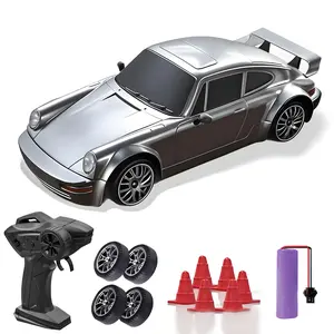 Remote Control Drift Car 2.4GHz with LED Lights High-Speed Drift Rechargeable Battery & Drift Tires for Kids & Adults  Brushless Motor Rc