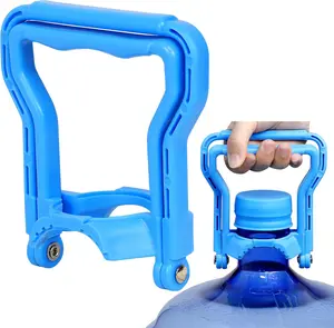 5 Gallon Water Bottle Handle, Heavy-Duty Water Jug Holder for Easy Carrying, Dual-Mode Design (Single/Dual-Person Lift), Ergonomic Grip – Fits Standard 5-Gallon JugsBlue