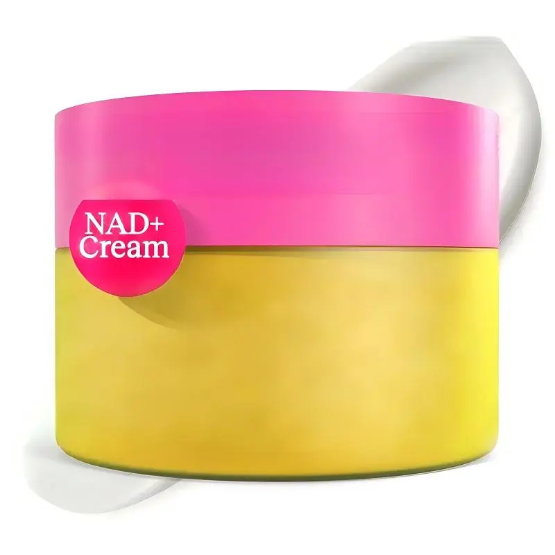 NAD+ Hydrating Face Moisturizer – Korean Anti-Aging Cream for Radiant, Firm & Smooth Skin – Deeply Hydrating & Brightening Daily Moisturizer Cream for Face and Body, All Skin Types – 50 ml Daily Facial Hyaluronic Hyaluronic Acid
