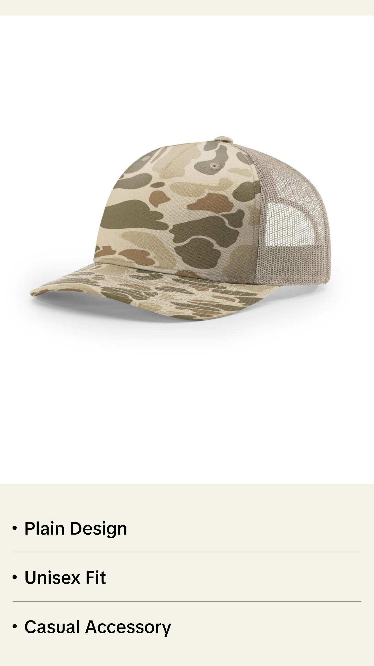 112 Blank Trucker Hat