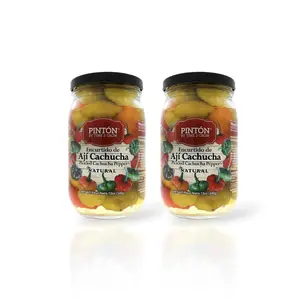 Encurtido de aji cachucha, Pickled Pepper VIP (2PACK)