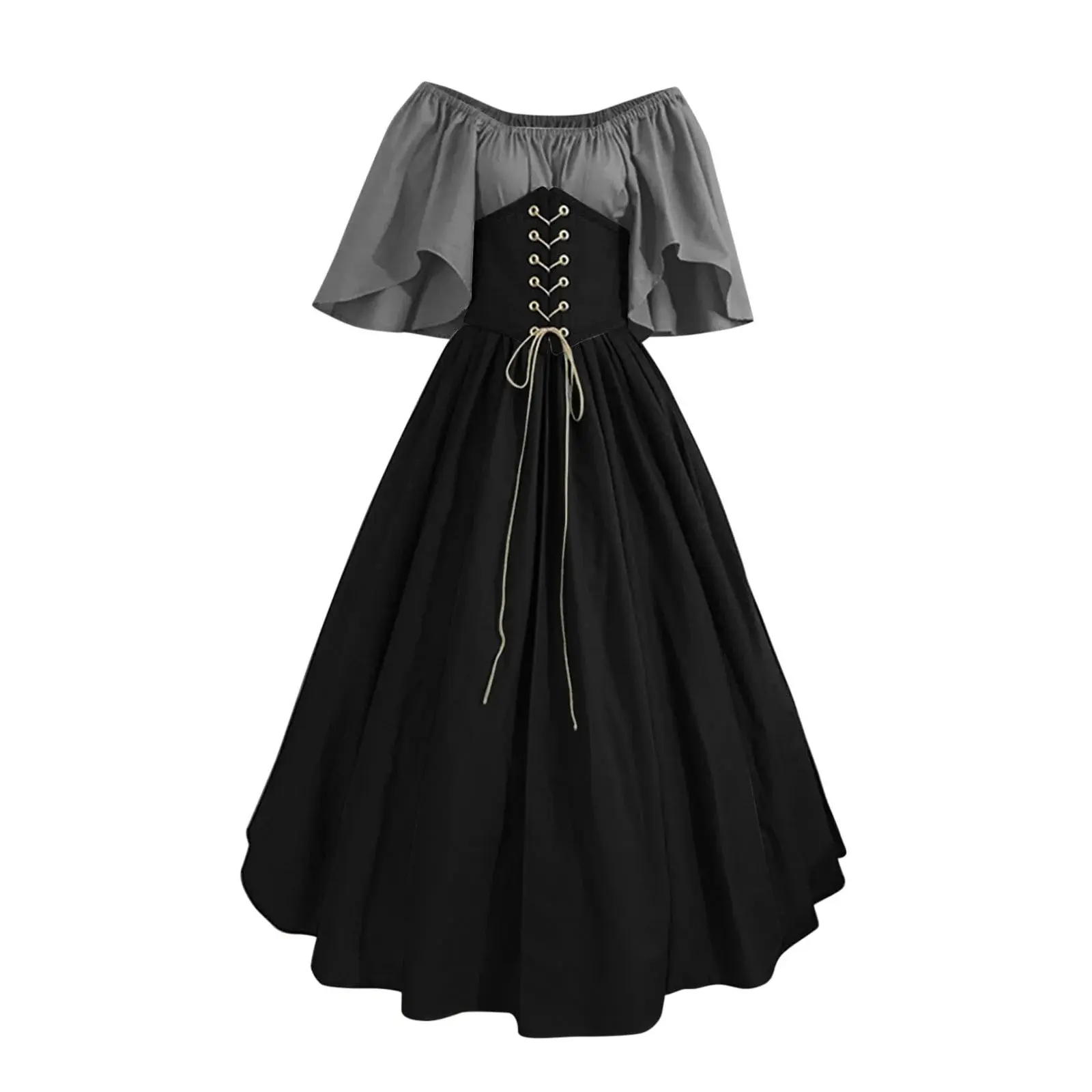 Womens Renaissance Faire Dresses Medieval Irish Traditional plus Size Dresses Ruffle over Dress Corset Retro Cosplay Gown wedding guest dresses for women Womens Renaissance Faire Dresses Medieval Irish Traditional plus Size Dresses Ruffle over Dress Corset Retro Cosplay Gown wedding guest dresses for women