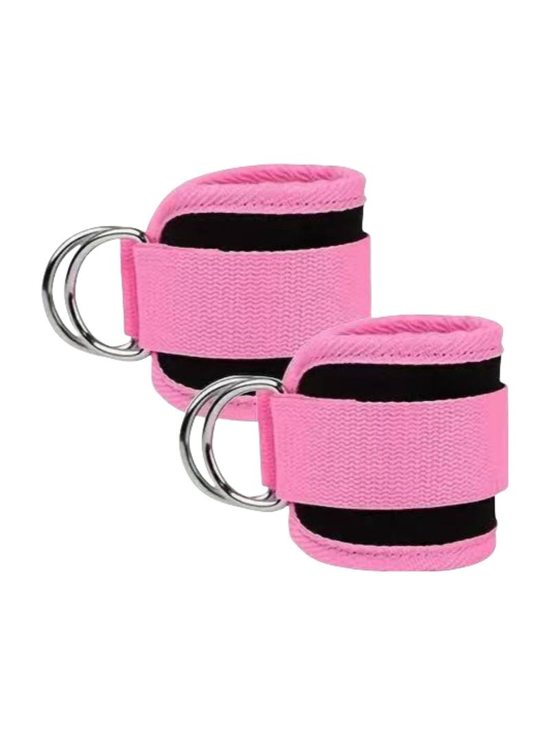 Ankle Resistance Bands, Ankle Bands for Working Out with Cuffs, Resistance Bands for Leg Butt Training Workout Equipment for Kickbacks Hip Gluteus Training Exercises, Ankle Strap with Exercise Bands，gym stuff BlackFriday gym workout equipment Figure 8 Set