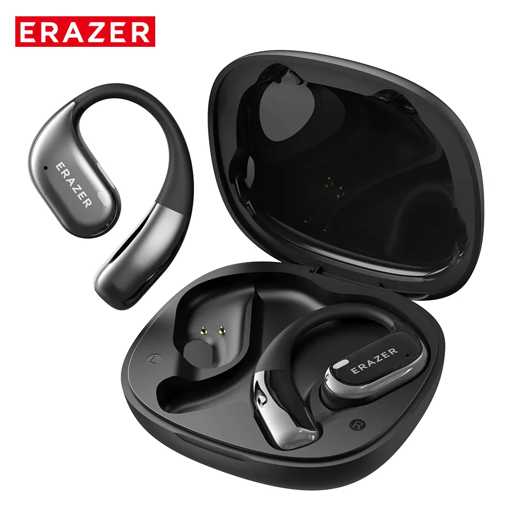 ERAZER X11 True Wireless Open Ear Earbuds Bluetooth 5.4 HIFI Sound Quality Sports Headphones OWS Earbuds Gaming with Low Latency Touch Control IPX5 Waterproof With microphone Earphones