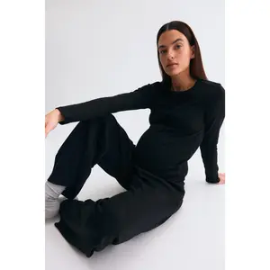 H&M MAMA Pointelle jersey pyjamas