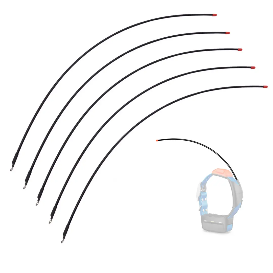 High Performance VHF Long Range Antenna Replacement for Garmin DC50 T5 TT10 TT15 T20 TT25 T5Mini TT15Mini T5X TT15X TB10, 60cm Flexible Steel Plastic Low VSWR Signal Booster, High Gain, Accessories