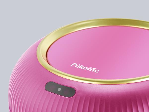 Pukomc Smart Induction Waterproof Trash Can - Multi-Functional, Eco-Friendly, Automatic, Durable Plastic for Bathroom, Bedroom, Office Use, Pink Pukomc Smart Induction Waterproof Trash Can - Multi-Functional, Eco-Friendly, Automatic, Durable Plastic for Bathroom, Bedroom, Office Use, Pink