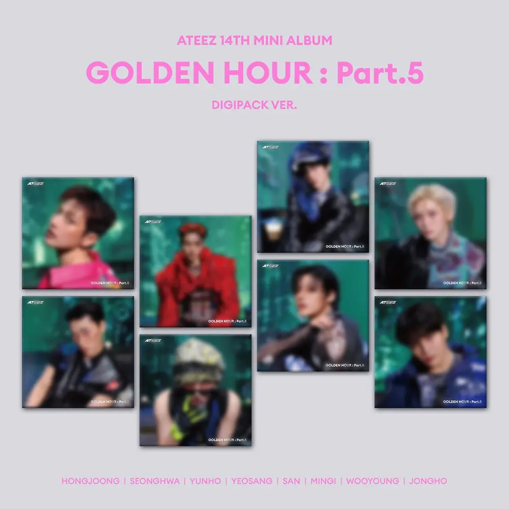 ATEEZ Band - GOLDEN HOUR : Part.5 Music CD [Digipack Ver.]