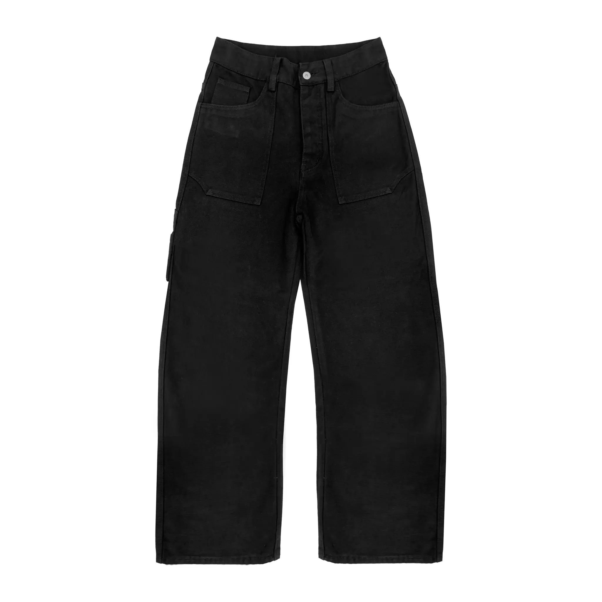 'Field' Black Canvas Pants 'Field' Black Canvas Pants