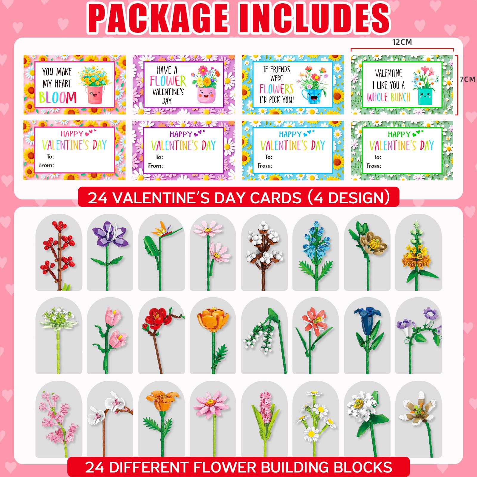 24 Pack Valentine’s Day Mini Gift Sets with Greeting Cards Succulent, Ocean Animal & Flower Desk Decorations Small Holiday Gifts for Classroom Exchange & Party Favors 24 Pack Valentine’s Day Mini Gift Sets with Greeting Cards Succulent, Ocean Animal & Flower Desk Decorations Small Holiday Gifts for Classroom Exchange & Party Favors