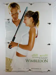 Wimbledon 2004 Original Movie Poster 27x40 DS Rolled Kirsten Dunst Paul Bettany