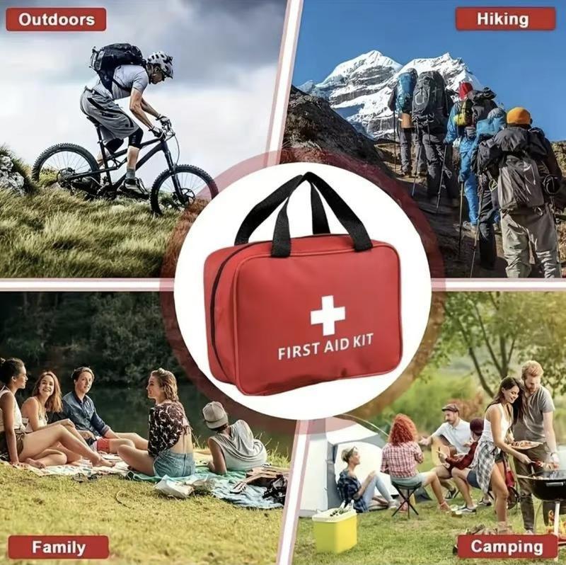 330 Piece First Aid Kit, Premium Waterproof Compact Trauma Medical Kits for Any Emergencies, Ideal for Home, Office, Car, Travel, Outdoor, Camping, Hiking, Boating