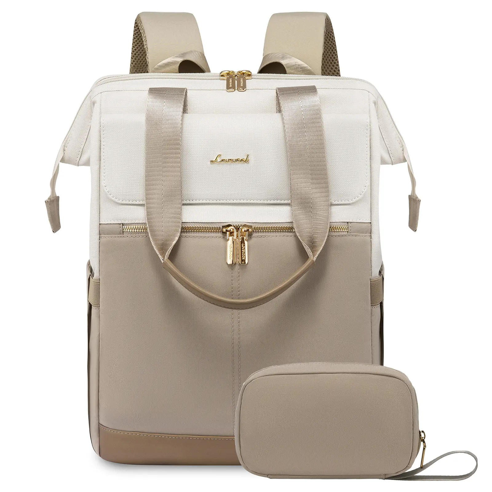 LOVEVOOK Laptop Backpack with Organizer Bag, Large Capacity Travel Backpack, Waterproof  Work Bag with USB Port, Teacher Nurse Backpack Purse, School Supplies. DealsForYouDays