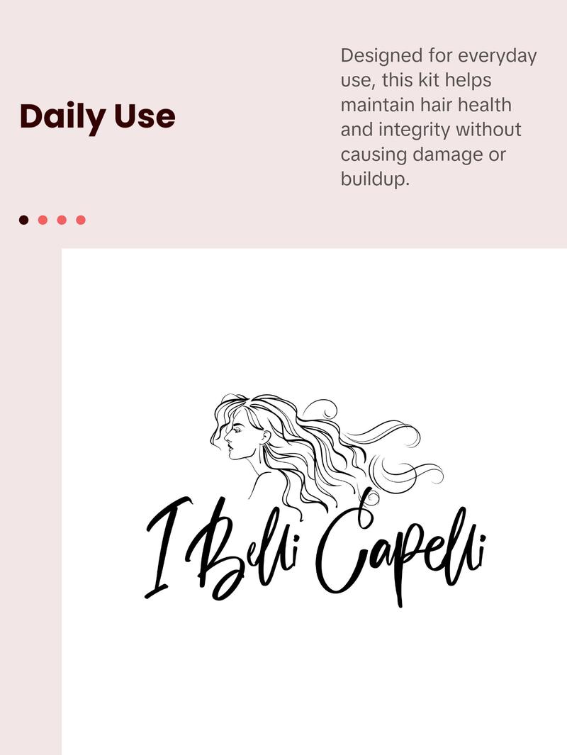 Kit I Belli Capelli Ravenna Daily Care with Aloe Vera – Shampoo + Conditioner 2x1L/2x33.8 fl.oz Cleansing Gentle Haircare Nourishing Softening Smoothing Scalp Revitalizing Solution Kit I Belli Capelli Ravenna Daily Care with Aloe Vera – Shampoo + Conditioner 2x1L/2x33.8 fl.oz Cleansing Gentle Haircare Nourishing Softening Smoothing Scalp Revitalizing Solution