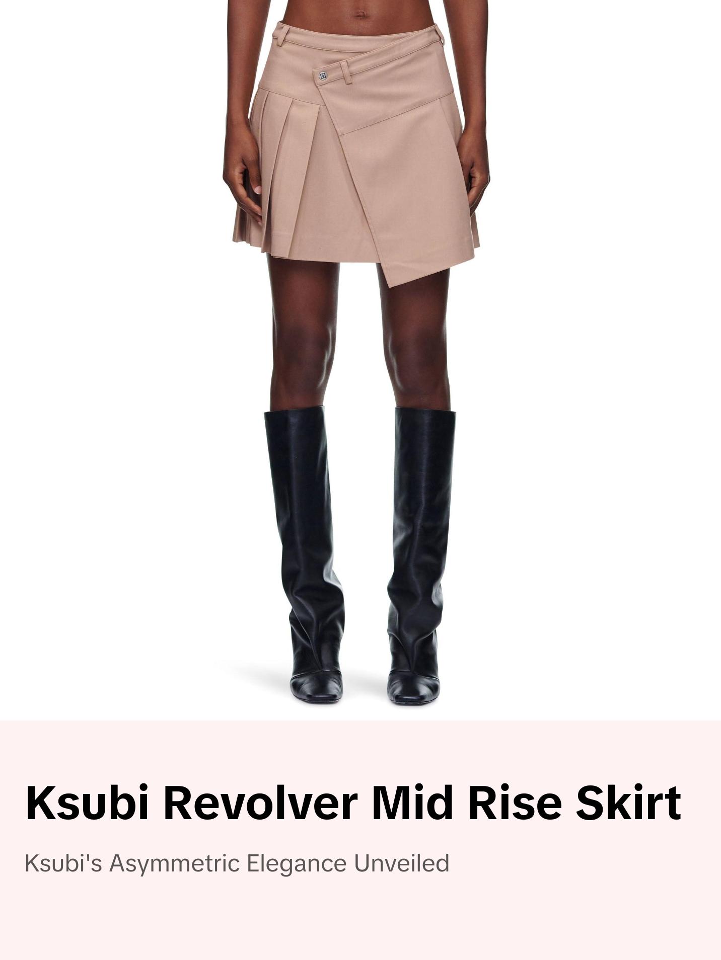Ksubi Revolver Skirt
