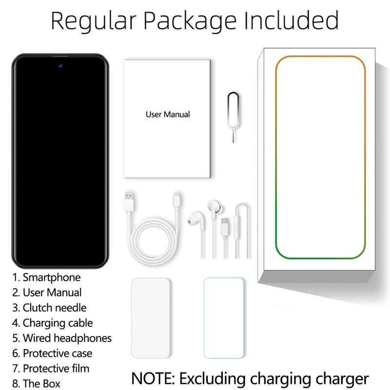 FUFFI-M17 Pro - A smartphone with 6.56-inch screen, quad-core processor, 3GB RAM, 32GB ROM, metal frame, global 4G, dual SIM dual standby, 3100mAh battery, Android OS, and Android mobile phones