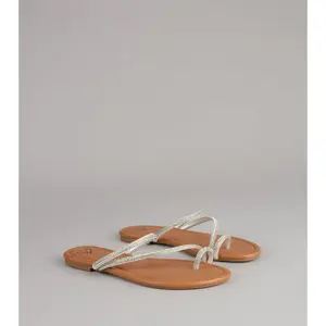 Twinkle Toes Rhinestone Strappy Sandals Twinkle Toes Rhinestone Strappy Sandals