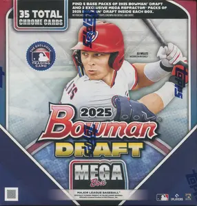 2025 Bowman Draft Baseball Sealed Mega Box
