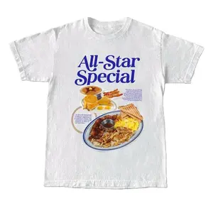 All-Star Special Breakfast T-Shirt, Unisex Graphic T-shirt, Vintage 90s style top clothing, Unisex graphic Streetwear shirts shirts  women california outfit baggy box hoodies august black fits