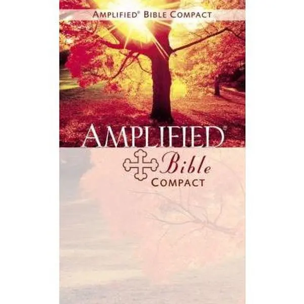 Used Amplified Study Bible - Zondervan Publ. Compact Bonded Hardcover, Enhanced English Edition with 12-Point Type Size, Italics, Refined Punctuation, Clearer Wording, Pre-Owned Condition Note