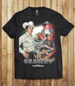 Chalino Sánchez Graphic Tee – Vintage Regional Mexican Band Shirt, Retro Music T-Shirt