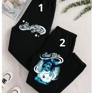 Sad Girlz Cloud Baggy Pants, Sad Boyz 4 Life Baggy Sweatpants, Juni0r H Mexico Pants, Hip Hop Clothing, Music Gift For Fans, USA Made