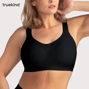 Shapermint Truekind Daily Comfort Wireless Shaper Bra with Extra-Wide Straps & Seamless Design Day Breathable