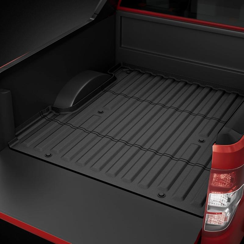 OEDRO Truck Bed Mat Fit for 2022 2023 2024 2025 Toyota Tundra CrewMax 5.5FT, TPE All Weather Protection Heavy Duty Pickup Bed Liner for 2025Toyota Tundra Accessories, Black