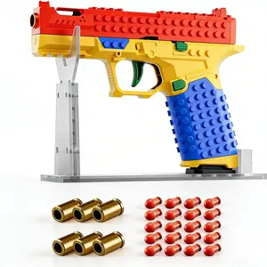 BAZORA SIG17 Building Block Foam Dart Launcher Toy | Outdoor Game & Festival Gift BAZORA SIG17 Building Block Foam Dart Launcher Toy | Outdoor Game & Festival Gift