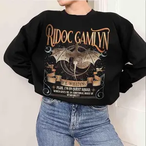 The Quest Squad Onyx Storm Sweatshirt For Fan, Ridoc Gamlyn Fourth Wing Series Sweater, Dragon Rider Pullover, Gift For Book Lover