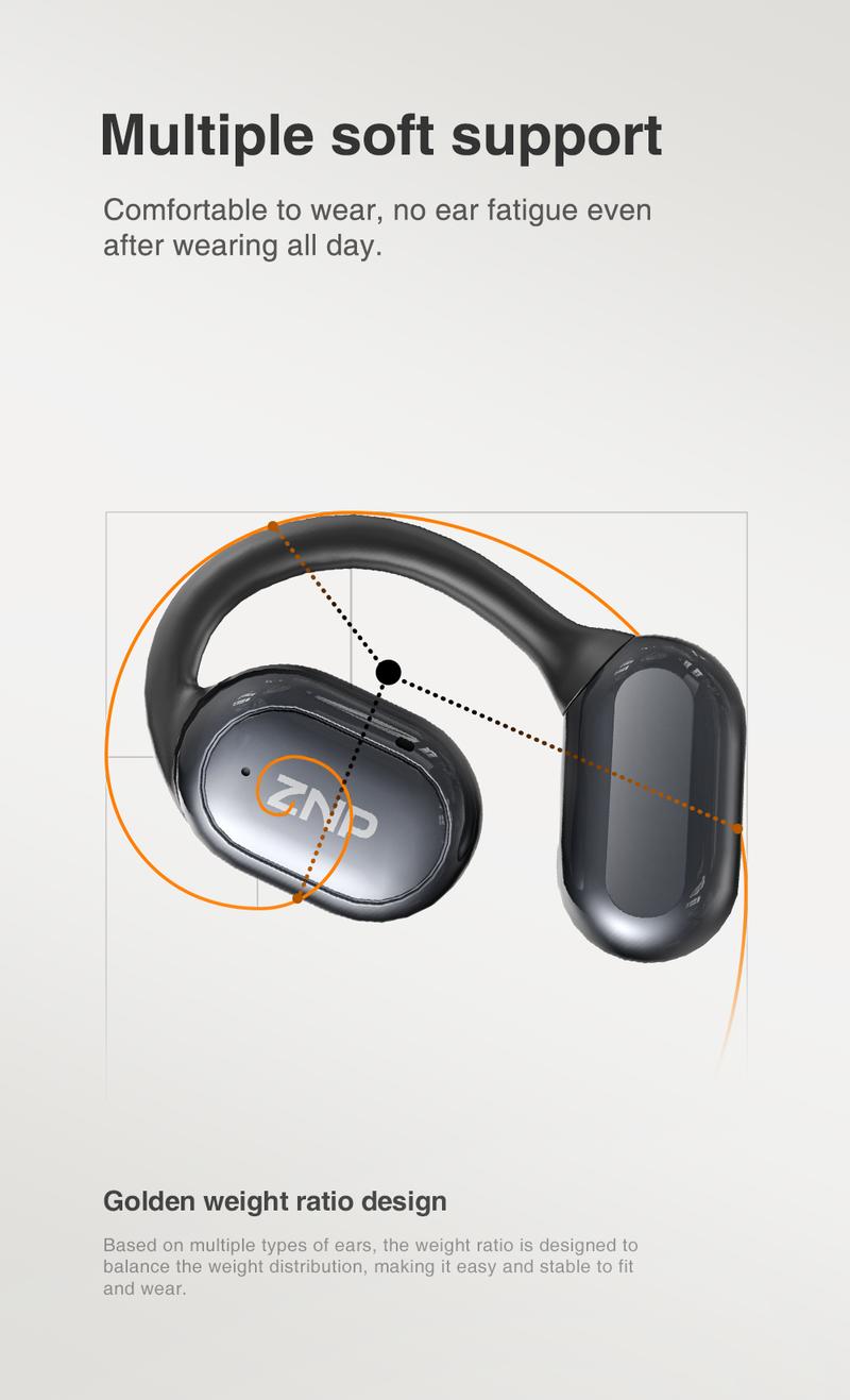 ZNP AI Earbuds for Conversational Chat Emotional Companionship & Portability Ideal for Social Interaction and Travel Gadget AI robot