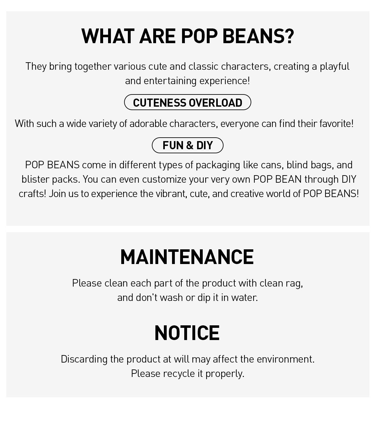 POP BEAN Goodnight,Night Sky Series(1 PC Per Pack)