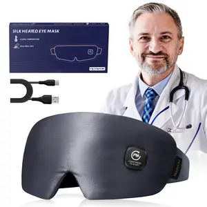 Travel must-have: rechargeable heated eye mask | warm compress on the plane