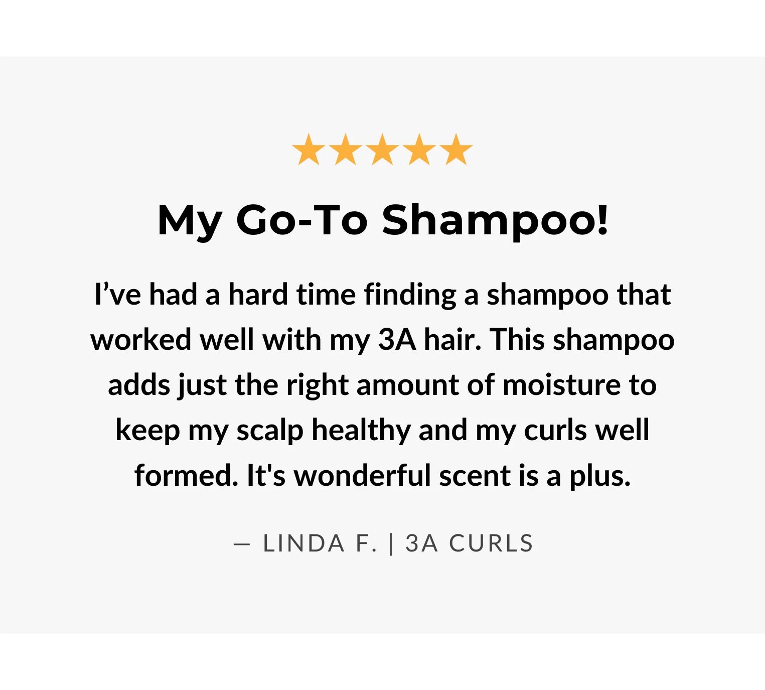 Fragrance-free Shampoo