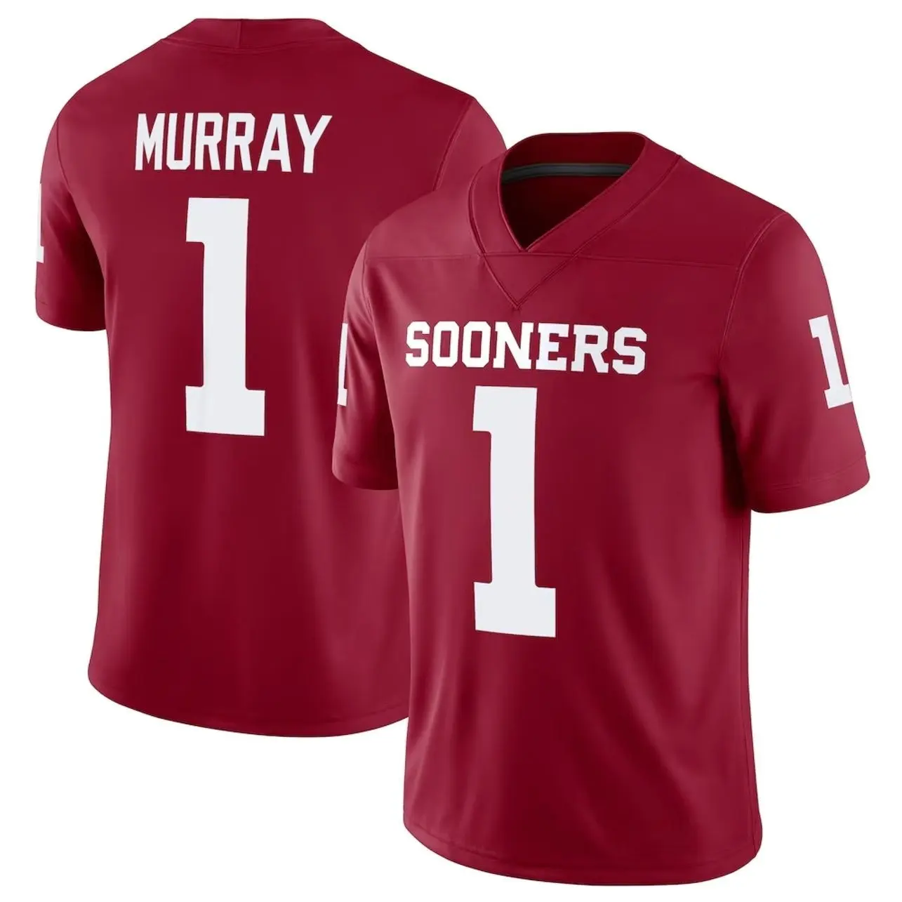 Mens Jersey 1 Murray Sooners Game Jersey - Crimson